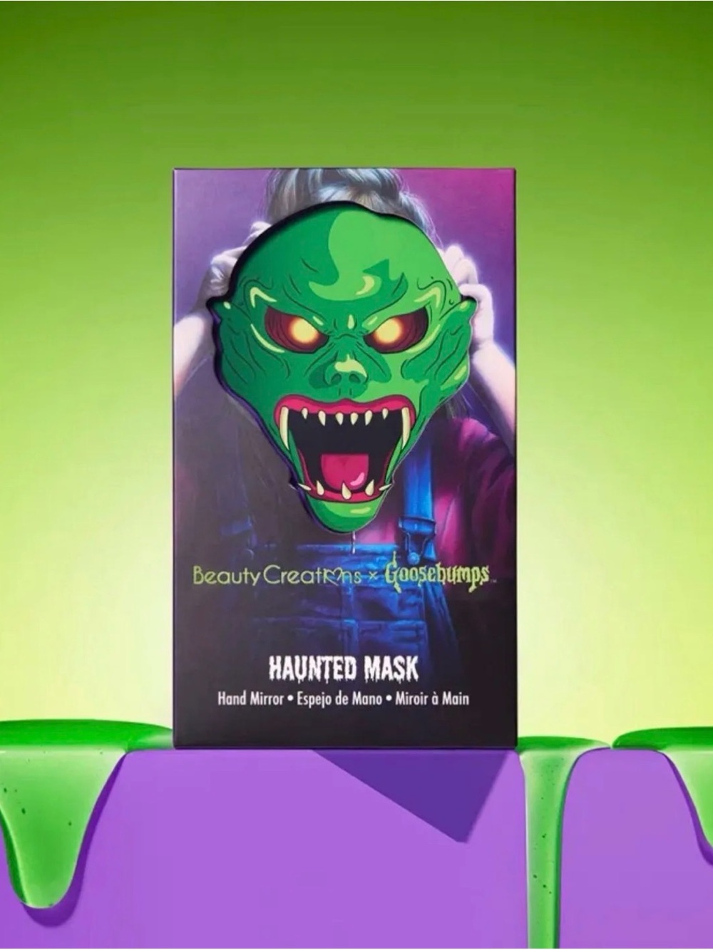 Beauty Creations Haunted Mask in Green